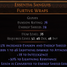 DAWN OF THE HUNT Essentia Sanguis UNIQUE GLOVES LVL 52 REQ - image