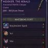 x1 Mythic Unique Item Nesekem The Herald | Nesekem Herald | Selfplay / Piloted - image