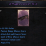 BLOODTRAIL ✅ O'MALEY'S LUCKY BELT ✅(STATS CAN CHANGE A BIT BUT WILL BE 89+ MAGIC FIND) - image