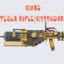 ⭐[PC] [Q2550dur] Quad Tesla Rifle (25% faster fire rate・Breaks 50% slower)⭐ - image