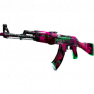 AK-47 | Neon Revolution (Battle-Scarred) - image