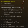 ANCESTRAL SWORD LVL 72 DEX ALL STAT DAMAGE TO CLOSE ENEMIES DOT DMG - image