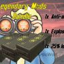 [PS4/PS5] Legendary Weapon Mod Bundle (Anti-armor - Explosive - VATS Optimized) - image