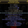 FALCONER'S JACKET 5% MOV SPEED 49 SPIRIT 38 FIRE 24 LIGHTNING 16 CHAOS RESIST LIGHTNING SPEAR CHEST - image