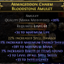 STORMWEAVER SORCERESS AMULET +3 TO ALL SPELL SKILLS 201 MAX MANA 22% SPELL DMG 31% MAX ENERGY SHIELD - image