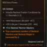 Legendary Boots 1GA *+3 Skeletal Warrior Mastery* 444 max life one reroll stat - image