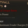 Beastfall Boots 800 IP 1GA - Season 7 random stats - image
