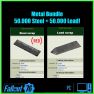 Metal Bundle Steel 50.000 + Lead 50.000! - image