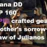 [NA - PC] Epic Crafted Gear + legendary weapons - Mana DD - 160 CP Mother’s Sorrow + Law of Julianos - image