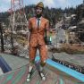 Jack O'Lantern Short Suit / Pant Suit + Fasnacht Beret [Outfit Set] - image