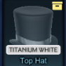 TITANIUM WHITE TOP HAT *Instant & Trustable* - image