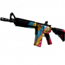 M4A4 | Cyber Security (Well-Worn) - image