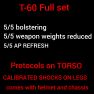 T60 BOLSTERING AP WWR SET - WEAPON WEIGHT REDUCED - image