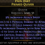 RARE PRIMED QUIVER +2 PROJECTILE SKILLS 48% DAMAGE WITH BOW SKILLS COLD AND PHYSICAL DAMAGE 20% CRIT - image