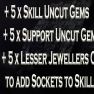 Complete Starter Leveling Set NO LV Req All 9 Items + 10 x Uncut Gem + 10 x Link Dawn of the Hunt ! - image