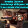 Bloodied Chainsaw (40% less damage while power attack/40% more power attack damage) - image