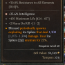 1GA Blizzard Amulet – Ice Spike Chill Variant - image