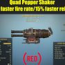 Quad Pepper Shaker (25% faster fire rate/15% faster reload) - image
