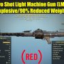 Two Shot Light Machine Gun (LMG) (Explosive/90% Reduced Weight) - image