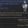 Elixirs +5% Experience gain, Non-Ladder, Softcore - image