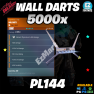5000x Wall Darts PL144 Traps - [PC, PS4, PS5, Xbox One and Series X/S] Fast Delivery! - image