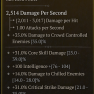 ANCESTRAL SORC STAFF 2514 DPS LVL 73 REQ CORE SKILL DAMAGE CRITICAL STRIKE DAMAGE INTELLIGENCE CHILL - image