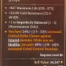 Ancestral Amulet - Max Life + Cold Resist + Imperf Balanced - image