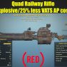 Quad Railway (Explosive/25% less VATS AP cost) - image