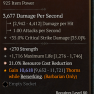 S5-> 2GA 925 Two-Handed Sword ✪270 Strength/✪21 Resource Cost Reduction/+1716 Maximum Life - image