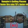 Vampire's Gatling Plasma (25% faster fire rate/15% faster reload) - image