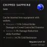 Chipped Sapphire - Diablo 4 Gems - image