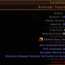 2 SOCKETED 20% QUALITY LYCOSIDAE SHIELD HUNTRESS SHIELD AMAZON SHIELD LIGHTNING SPEAR AMAZON SHIELD - image