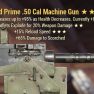 .50 Cal Machine Gun Bloodied/ExplosiveBullets/15%ReloadSpeed - B/E/FR - image