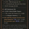 2GA Asheara's Khanjar (38/50) *685 Maximum Life* *12% Critical Strike Chance* 1 weapon mastery 7.8% - image