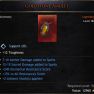 ★★★AMULET +2 AILMENT STACKS (7-10 ather spell dmg, 12-15 sacred spell, 24% ele res) - Bloodtrail★★★ - image