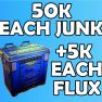 Junk Bundle (50.000 of each junk +5.000 of each flux) - image