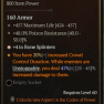 Legendary Pants 1GA *4 Bone Splinters* 457 max life one reroll stat - image