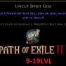 Uncut Spirit Gems (LvL4-19!) You can choose the level ⚜️ PoE2 Softcore - image