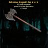 Anti-armor Grognak's Axe (40% faster swing speed/+1 Strength) - image