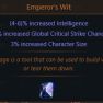 Emperor's Wit, Cobalt Jewel - PC (Ancestor SC) Instant Delivery - image