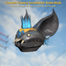 Fasnacht glowing Scorch Beast Queen mask - image