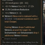 1GA Starfall Coronet (3.7 sec) *13.2% Cooldown Reduction* 4 meteor 93 int 20.5% meteor size - image