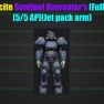 Ultracite Sentinel Overeater's [Full SeT] [5/5 AP](Jet pack arm)[Power Armor] - image