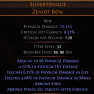 DAWN OF THE HUNT Slivertongue Zealot Bow UNIQUE BOW LVL 39 REQUIRED RANGER BOW HUNTRESS BOW AMAZON - image