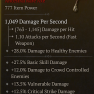 ANCESTRAL AXE LVL 72 CRITICAL STRIKE DAMAGE VULNERABE DAMAGE BASIC N CROWD CONTROLLED DMG - image