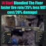 [4 Star] Bloodied The Fixer (25% faster fire rate/25% less VATS AP cost/20% damage) - image