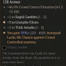 1GA Cowl of the Nameless (35/40) *3 Unstable Elixirs* 2 trick attacks 2 rapid gambits 46% crowd cont - image