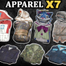 Asylum Worker Unifiorm, Jumpsuit, Mr. Fuzzy, Responder Fireman, Tattered Field Jaket [Outfit Pack] - image