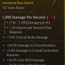 ANCESTRAL SWORD LVL 60 CORE SKILL DAMAGE VULNERABLE DAMAGE CLOSE AND CROWD CONTROLLED DAMAGE - image