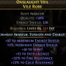 556 ENERGY SHIELD CHEST 50 SPIRIT 23 INT 32 FIRE 23 COLD RESISTS WITCH SORCERESS LICH INFERNALIST - image